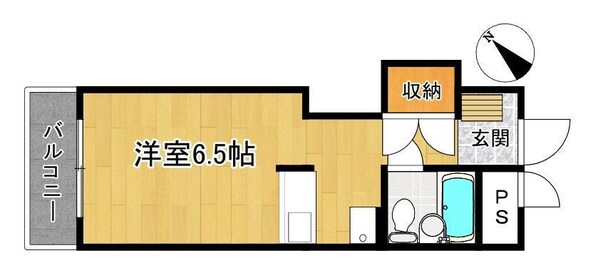 モンテメール学園前の物件間取画像